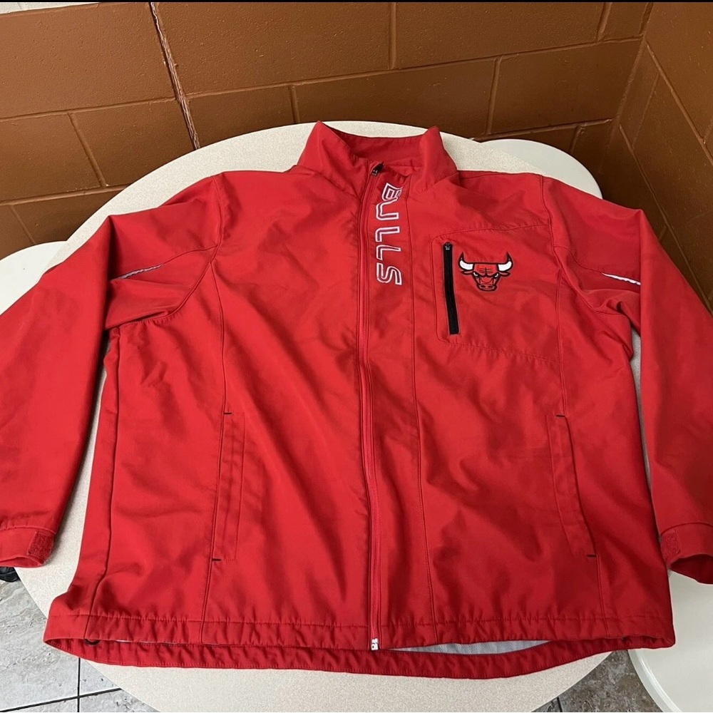 NBA Chicago Bulls Soft Shell Coat Jacket Men’s XXL